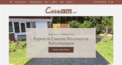 Desktop Screenshot of cobblecretewolverhampton.co.uk